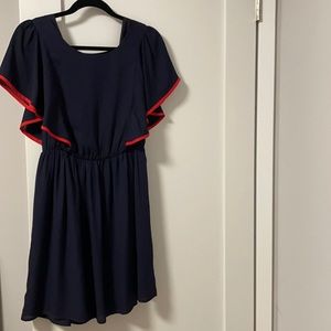 Navy dress, size medium, never worn